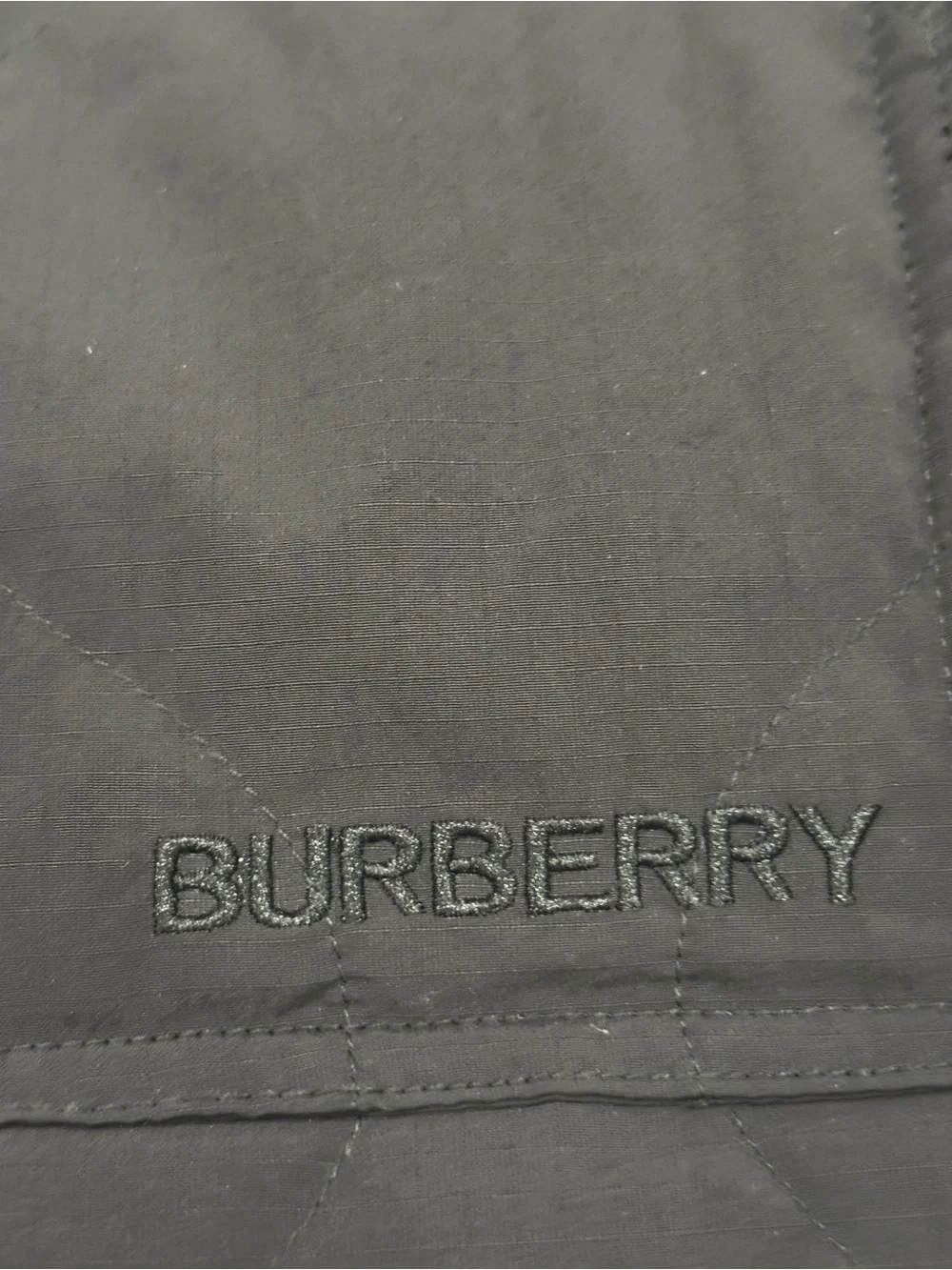 Burberry - Reversible Quilted Nylon Jacket with Signature Burberry Pattern - Picture 2 of 13